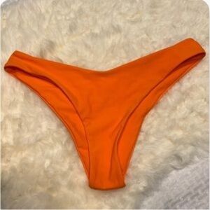 NWT SHEIN Orange Bikini medium Bottom